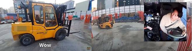 출처: 유튜브 채널 '지게차 덤프TV- Korea Trucker Life' 캡처