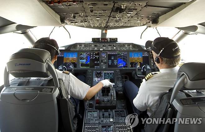 항공기 조종석 [보잉 제공]