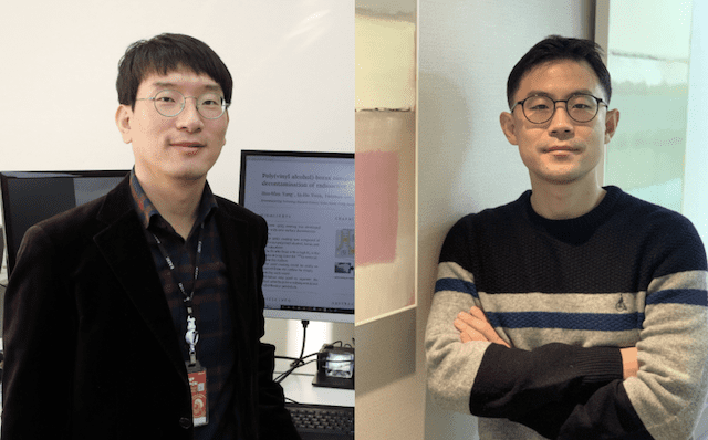 한국원자력연구원 양희만 선임연구원(좌), 한국과학기술원 최민기 교수(우). 사진=원자력연