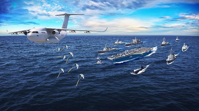 군용수송기 및 특수목적기 가상개념도(한국항공우주산업 제공)© 뉴스1