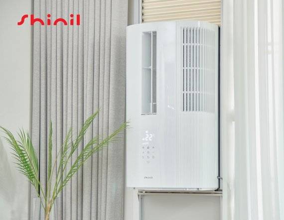 2세대 창문형 에어컨. 신일전자 제공.