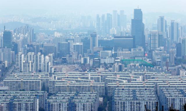 강남구 일대 아파트 단지/연합뉴스
