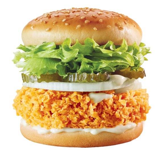 맘스터치 싸이버거