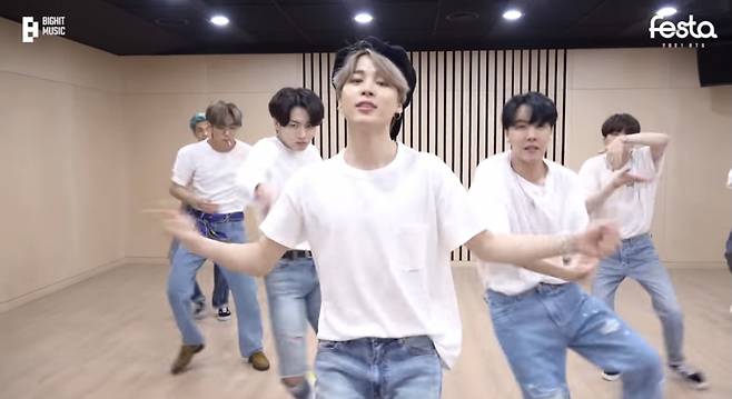 '우아하거나 귀엽거나' 방탄소년단 지민, 안무 연습 영상 '갭사이神' 무대천재