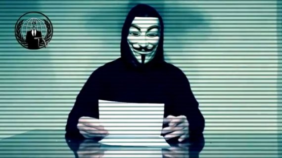 테슬라 CEO(최고경영자)에 공식 경고장을 날린 국제 해커단체 어나니머스(Anonymous). /사진=뉴스1