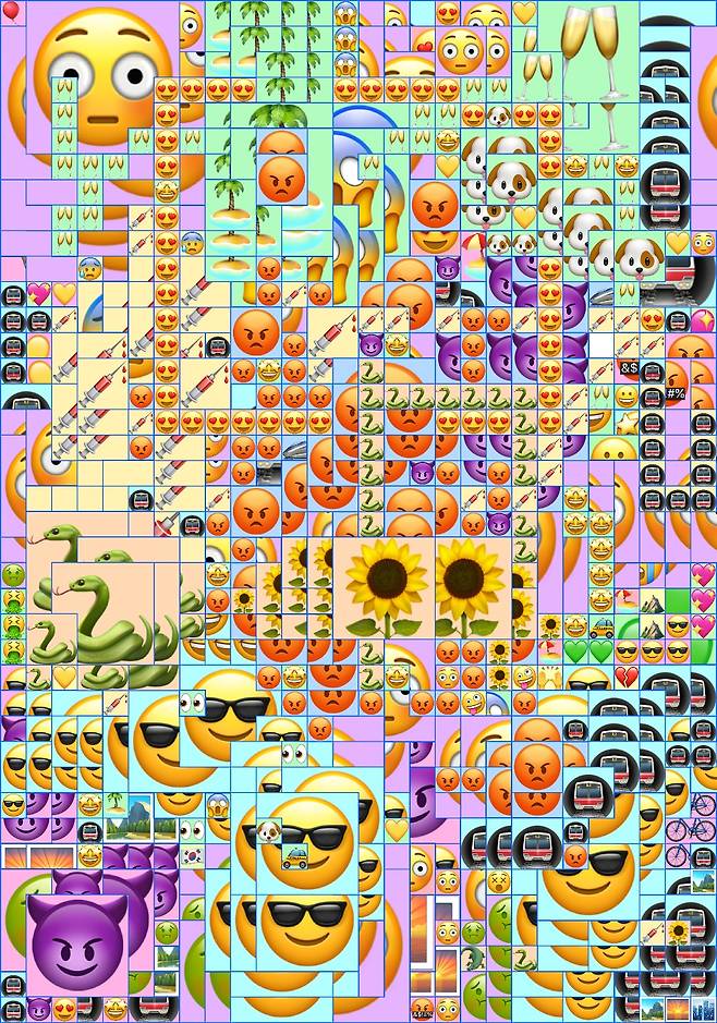 심규하 작 '이모지 드로우'. 플랫폼엘 제공