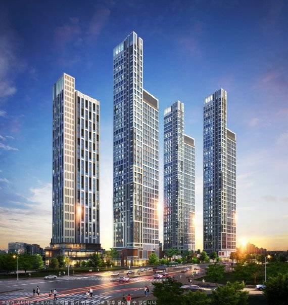 동탄역 금강펜테리움 더 시글로 투시도