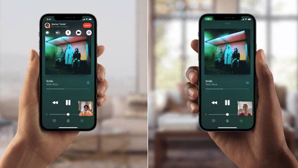 쉐어플레이 기능이 시연되는 모습 [사진 제공 = 애플]