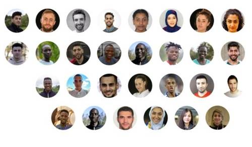 도쿄 올림픽에 출전할 난민팀 선수들 [사진=IOC 제공. 재판매 및 DB 금지]