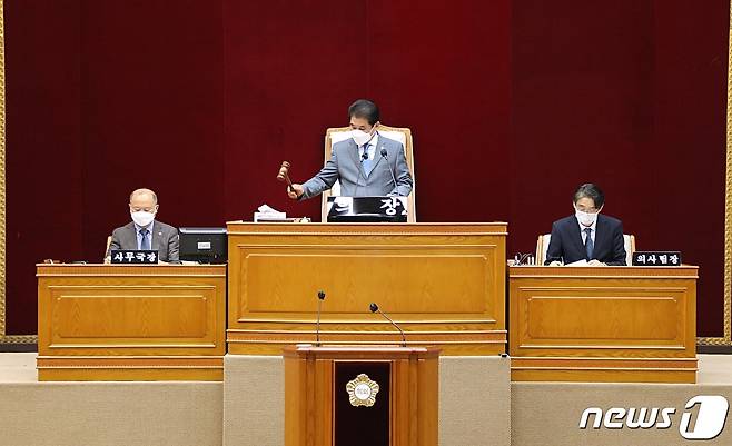 안양시의회 본회의 자료사진. © 뉴스1