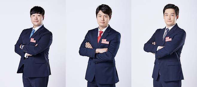 사진=왼쪽부터 배성재, 이인환, 박용식