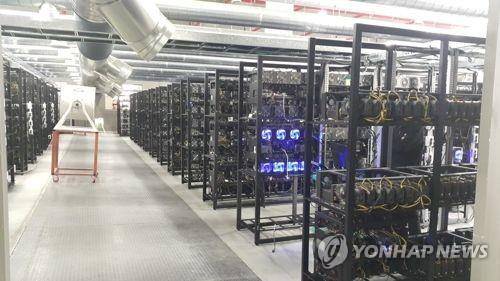 가상화폐 채굴장 [부산지검 제공·재판매 및 DB 금지]