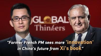 CGTN: Former French PM sees more 'innovation' in China's future from Xi's book (PRNewsfoto/CGTN)