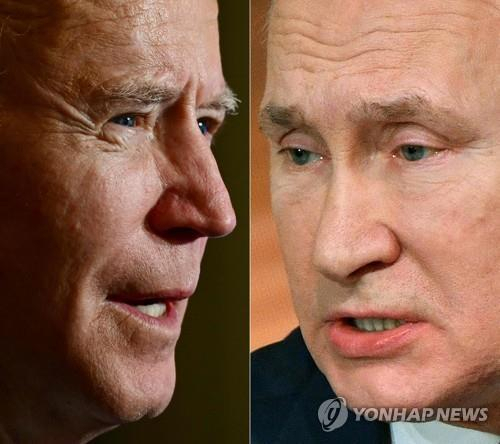 조 바이든 미국 대통령(왼쪽)과 블라디미르 푸틴 러시아 대통령 /AFP연합뉴스