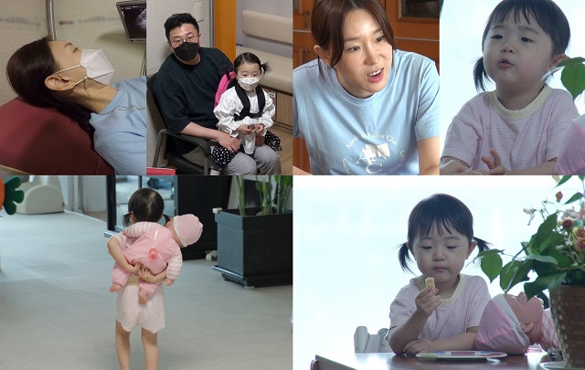 14일 밤 방송된 SBS '동상이몽2'에서는 이지혜 문재완 부부와 딸 태리가 출연해 둘째를 기다리는 이지혜 가족의 모습이 전파를 탔다. /SBS '동상이몽2' 제작진 제공