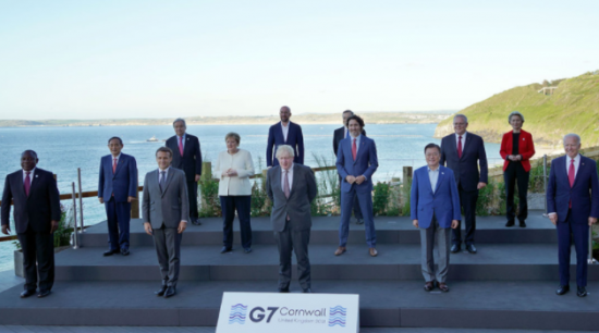 주요 7개국(G7) 정상회의 기념사진.