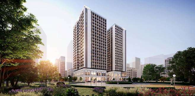 세운푸르지오그래비티 투시도 [사진 = 대우건설]