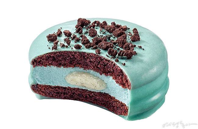 오리온이 출시한 민트초코파이.