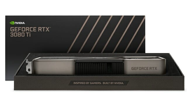 지포스 RTX 3080 Ti 탑재 그래픽카드등이 공급되며 국내 그래픽카드 시세는 하향세로 접어들었다. (사진=엔비디아)
