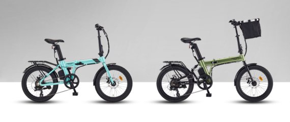 2021년형 접이식 자전거 ' 팬텀 마이크로(왼쪽)'과 팬텀FE 삼천리자전거 제공
