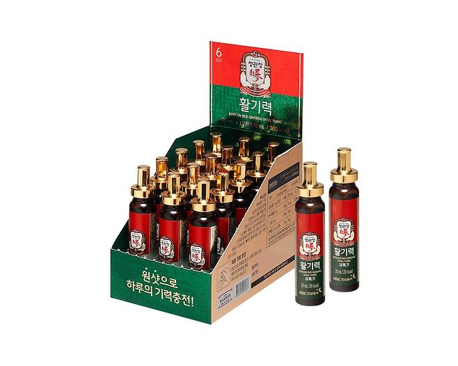 정관장이 앰플형 제품 '활기력'을 편의점에서 판매한다. /정관장 제공