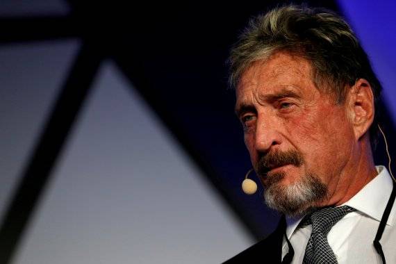 글로벌 보안소프트웨어 기업 맥아피(McAfee) 창업자이자 가상자산 '고스트(GHOST)' 사업에 참여했던 존 맥아피(John McAfee)가 스페인 감옥에서 사망했다. /사진=뉴스1 외신화상