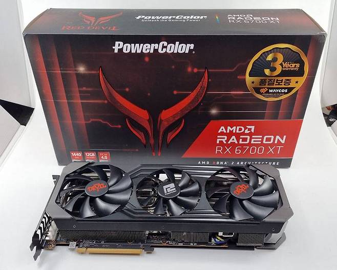 파워컬러 라데온 RX 6700 XT 레드데빌