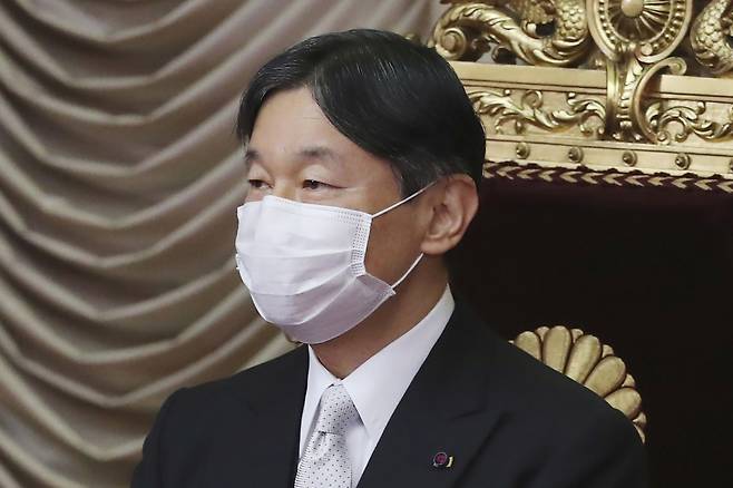 ナルヒト(徳仁) 日王. [AP]