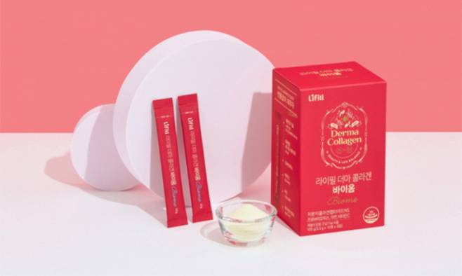 농심의 라이필 더마 콜라겐 제품