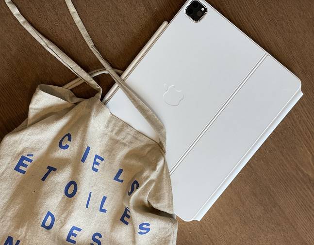 12.9인치 아이패드 프로 5세대./사진=백유진 기자 byj@