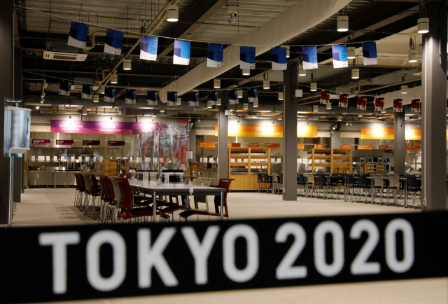 도쿄 올림픽 선수촌 식당인 '메인 다이닝 홀'의 모습. 로이터연합뉴스