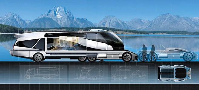 게티 그룹이 개발하고 있는 자율주행 호텔. /게티 그룹