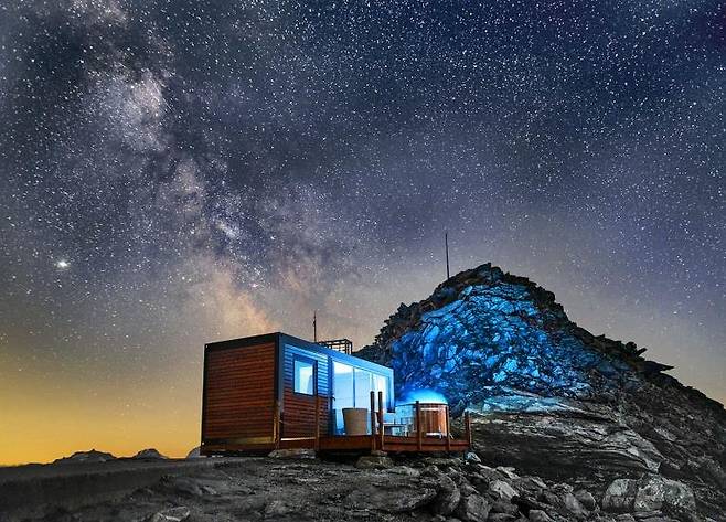 엑기스호른의 아늑한 숙소 '큐브 알레취' [스위스 정부관광청 제공]