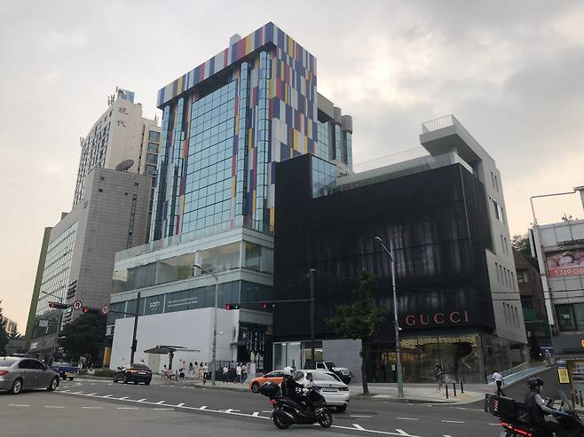 지난 5월 한남동에 오픈한 구찌의 새 플래그십스토어 '구찌 가옥' ⓒ김지나