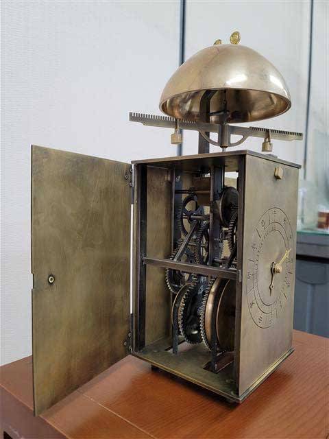 조선의 과학자 홍대용의 자명종 시계를 복원한 모습. 국립중앙과학관 제공