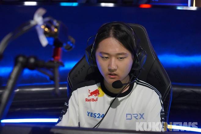 종로 LoL 파크에서 경기를 준비하고 있는 DRX '표식' 홍창현. 06.10. 문대찬 기자