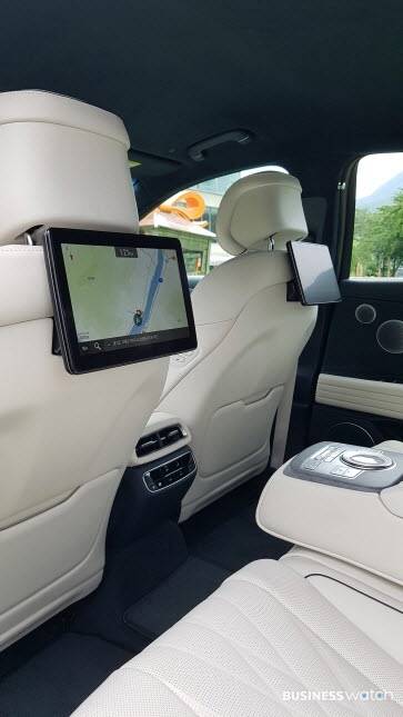 제네시스 eG80 뒷좌석/사진=윤도진 기자 spoon504@