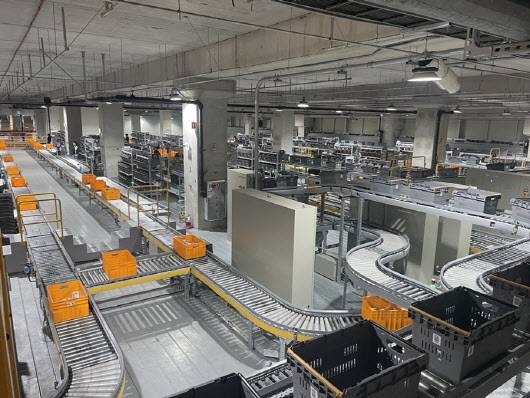 이마트24 평택물류센터 내부 모습(사진=이마트24)