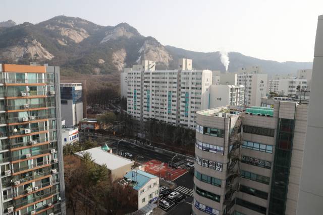 노원구 아파트 일대 전경.