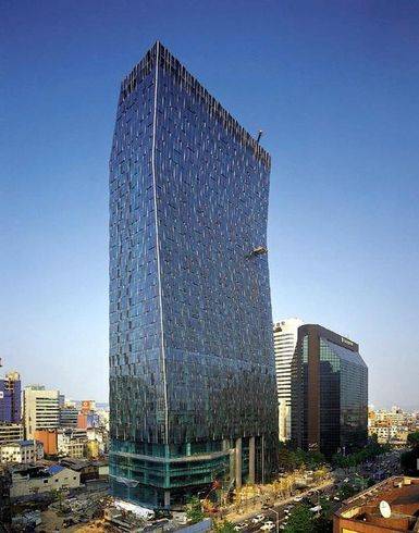 SK텔레콤 을지로 사옥 전경.