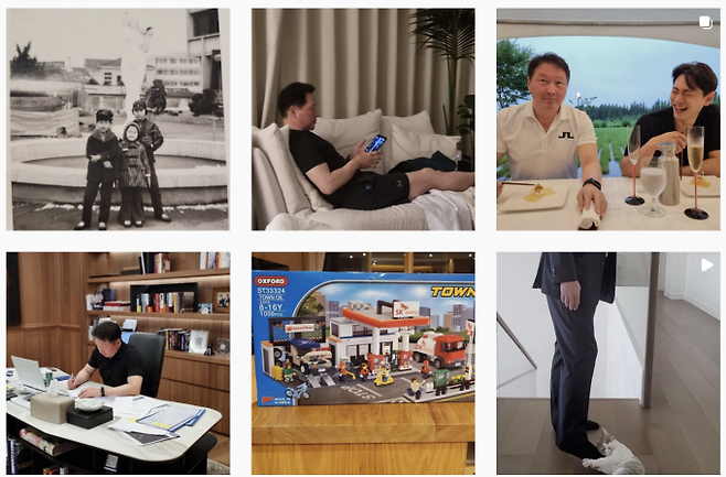 최태원 SK그룹 회장이 개인 인스타그램 계정을 개설했다. [사진=최태원 인스타그램 캡처]