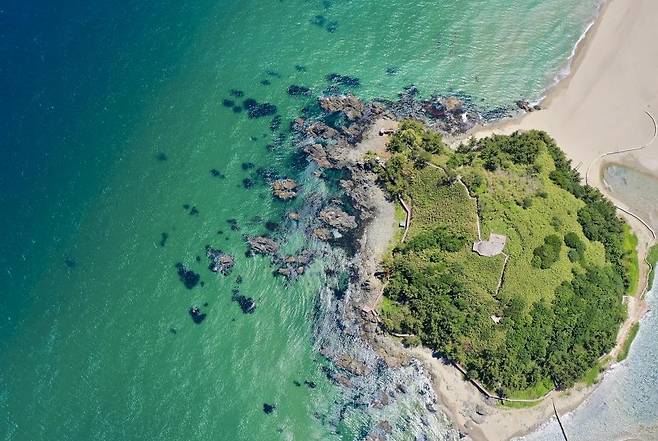 거북이 모양을 한 덕봉산 [사진/성연재 기자]