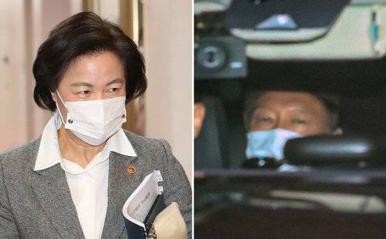 추미애 전 법무부 장관은 지난 11월 윤석열 당시 검찰총장에 대한 징계를 청구하고 직무배제 조치했다. 뉴스1