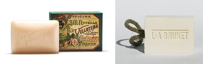 산타마리아노벨라 비누와 라부르켓 솝 로프 이미지