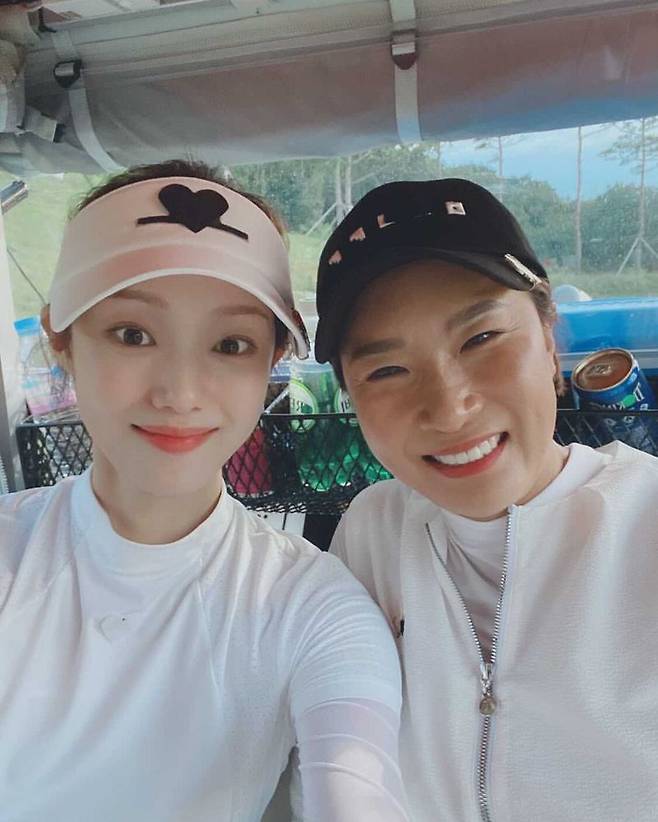 이성경 박세리(사진 왼쪽부터)