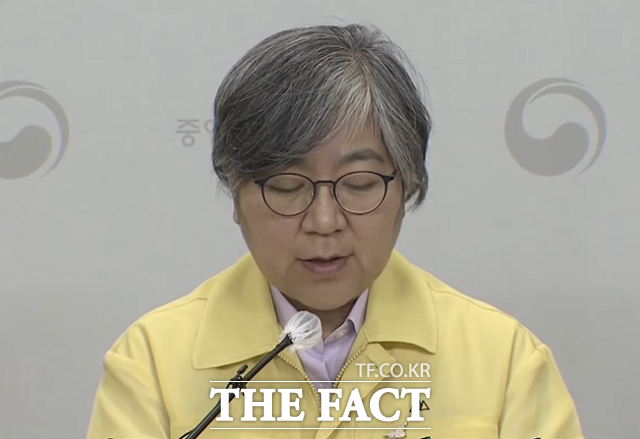 김밥집 등 대부분 포장 식사배달에 사용한 정은경 질병관리청장의 단촐한 업무추진비 사용 내역이 밝혀져 눈길을 끈다.  / 질병청 제공