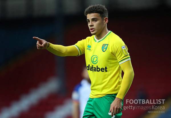 막스 에런스(노리치시티). 게티이미지코리아