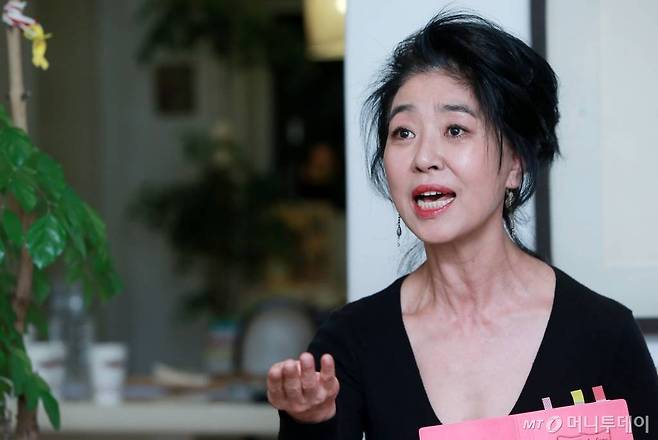 배우 김부선. /사진=김창현 기자 chmt@