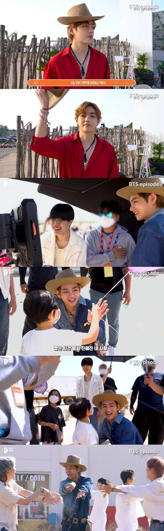 '눈부신 태형씨' 방탄소년단 뷔, 빛나는 즉석 안무+신나는 수어 댄스..독창성+끼 '천재아이돌'