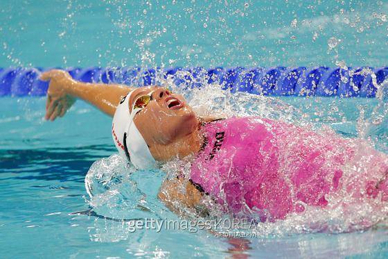 2020 도쿄올림픽 출전이 좌절된 폴란드 수영 대표팀 알리차 트후시. 사진=게티이미지